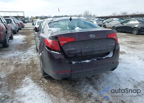 2012 Kia Optima Ex из США, поврежденный, VIN 5XXGN4A76CG085254